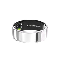 Ultrahuman Ring Air - Size 14 - Space Silver-The Ultrahuman Ring measures a wide range of metrics including sleep, activity, stress, heart health, movement, workouts, and recovery. Stay on top of your health and fitness goals with detailed insights to optimize your performance and well-being.
