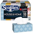 Scotties Facial Tissue - 18 Pack-Hypoallergenic and dermatologist approved