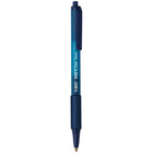 BIC Soft Feel Ballpoint Pens Retractable – 1.0mm – Blue – 12 Pack  -Cushioned grip and soft rubberized barrel ensure comfort and help prevent fatigue