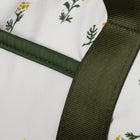 General Supply Goods + Co Printed Tote Bag with Interior Pockets - Sage-Sturdy handles for comfortable and reliable carrying