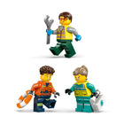 LEGO City Great Vehicles Airplane, Service Truck & Hovercraft Remix-Make the creative experience extra fun with the LEGO Builder app