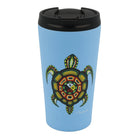 Oscardo James Jacko Medicine Turtle Indigenous Art Travel Mug-Authentic Indigenous Art Design - Features licensed artwork by First Nations, Inuit, and Métis artists from across Canada, celebrating Indigenous culture and creativity