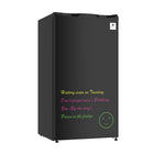 Arctic Chef 3.2 CU FT Dry Eraser Board Mini Refrigerator with Neon Markers (ACFR326-BLACK)-Two full-width interior shelves offer great storage options