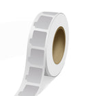 JAM Paper Packaging Label Rolls - Lip Balm Tube Stickers - 2 1/8 x 2 1/8 - Silver Metallic Foil - 125 Labels/Roll-Colour: Durable Silver Shiny Foil | Make your mail stand out with colourful shipping address labels.