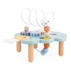 Janod Sweet Cocoon Multi-Activity Leaf Station-Offers a range of engaging activities for toddlers.