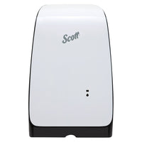 Scott Electronic Touchless Cassette Skin Care Dispenser - 1.2L - White-Skincare dispenser dimensions: 7.29" x 11.69" x 4.0", 1 white dispenser per case