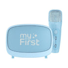 myFirst Voice 2 Kids Karaoke Machine - Blue-Perfect for kids aged 5 - 12, designed with young users in mind to make it easy and fun for kids to use while unleashing their creativity.