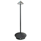 Xtricity Winchester Portable LED Touch Table Lamp - Black-Metal and acrylic lamp body for durability and modern style