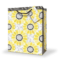 Millbrook Studios Gift Bags - Jumbo - Sunflowers - 12 Pack (47622)-17.5" x 4" x 12.75"
