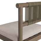 Modway Eleni Outdoor Teak Wood Bar Stools 2-Piece Set - Weathered Grey/Pebble-9