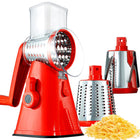 Nutrislicer Rotary Cheese Grater, Vegetable Chopper and Kitchen Slicer-High-quality, bpa-free grater: made from durable, non-toxic, bpa-free materials, this slicer and chopper provides a safe and eco-friendly cooking experience.