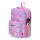 Roots Recycled Backpack - 22.5L - Ditzy Floral Pink-Lightweight Comfort: Padded back panel provides lasting comfort, with reflective accents for added visibility in low-light conditions