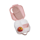 b.box Mini Lunchbox - Blush Crush-Removable slide and glide divider allows you to adjust compartment size