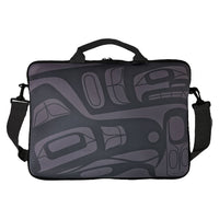 Oscardo Eagle Freedom by Francis Dick Laptop Bag for 15.6" Laptops-Features authentic Indigenous art by First Nations, Inuit, and Métis artists from across Canada