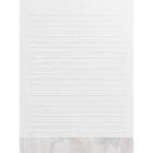 Mead West Village Notes Pad Set - 8" H x 6" W - Multi-Pad Layout (Daily/Weekly/Notes) - 60 Sheets - Set of 3-Individual backer cards for added support and easy use