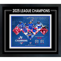 Frameworth Toronto Blue Jays 2025 American League Champions - Framed Print - 17" W x 15" H-Officially licensed by MLB featuring the Toronto Blue Jays as the 2025 American League Champions - a milestone moment in franchise history