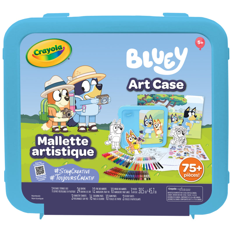 Bluey★送料込み★引き出し Crayola Bluey Art Case | staples.ca