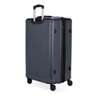 Swiss Gear Hardside Spinner 28" Checked Luggage - Navy-Eight 360° multi-directional spinner wheels for smooth maneuverability
