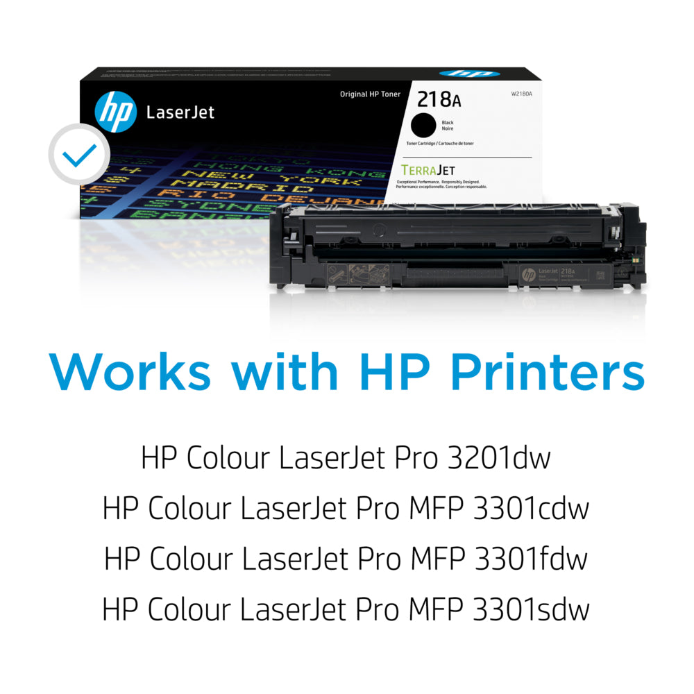 218A Black Toner Cartridge 2 Pack Compatible for HP Jamaica