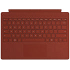 Microsoft Surface Pro Signature Type Cover, English, Poppy Red-Ultra-slim, yet performs like a full, traditional laptop keyboard