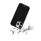 TUFF8 Mag Rugged Case For iPhone 15 Pro Max - Graphite-Screen & Camera Protection: Designed with a raised lip for the lens and bezel of the screen to protect your camera, flash, and screen against scratches when placed face down