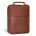 Champs Onyx Leather Compact Backpack - Brown-Made of Genuine Cowhide Leather