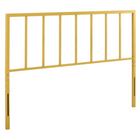 Modway Tatum Metal King Headboard - Gold-Metal King Headboard
