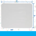 Flipside Dry Erase Board - 5" x 7" - 24 Pack-Quality non-ghosting write-and-wipe surface