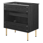 Modway Chaucer 30" Bathroom Vanity - Black-Assembly Required