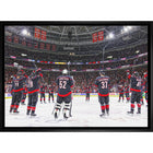 Carolina Hurricanes Celebration - Framed Canvas - 31" x 22"-Premium canvas print with gallery-wrapped edges