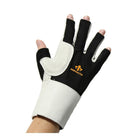 Impacto 485-30 3/4 Finger Impact Glove W/wrist Supportport, Extra Large-Anti-impact and anti-vibration glove with wrist support