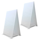 Flipside Premium Corrugated Plastic Dry Erase Tabletop Marquee Easel - 11" x 17" - 2 Pack-Hassle free set up with our easel's user-friendly assembly process.