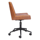 Zuo Maker Office Chair - Brown-3 year limited warranty