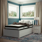 Flash Furniture Capri Comfortable Sleep 12 Inch Foam & Pocket Spring Mattress, Twin in a Box-Tight Top Bed Mattress