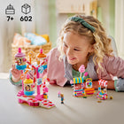 LEGO Friends Candy & Cupcake Ferris Wheel-Includes a spinning Ferris wheel, ring toss game and cotton candy stand