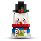 LEGO Seasons & Occasions Snowman Ornaments Building Set-A Christmas gift idea for kids, as well as adult LEGO fans