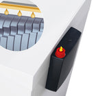 HSM Classic 125.2 HS L6 Cross-Cut Shredder, 7 Sheet Capacity-Cutting rollers made of hardened solid steel
