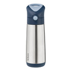 b.box - Insulated Drink Bottle - 500ml - Midnight-Triple-layer insulation keeps drinks cold up to 8h or warm up to 6h
