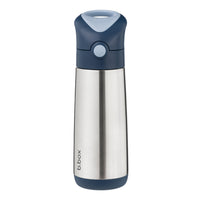 b.box - Insulated Drink Bottle - 500ml - Midnight-Triple-layer insulation keeps drinks cold up to 8h or warm up to 6h