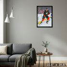 Corey Perry Anaheim Ducks - Framed Canvas - 22" x 31"-Ready to hang - arrives fully assembled