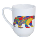 Oscardo Alpha Bear by Dawn Oman Porcelain Mug - 485ml-Broad Shape Porcelain Mug - Holds 485 ml / 16 oz, ideal for coffee, tea, and hot beverages