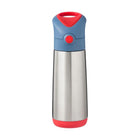 b.box - Insulated Drink Bottle - 500ml - Blue Blaze-Triple-layer insulation keeps drinks cold up to 8h or warm up to 6h