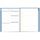 Pen & Pillar 2027 Large Weekly/ Monthly Planner - 11-¼" H x 9" W - Elora - Bilingual-Page size: 11" H x 8-1/2" W