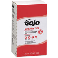 Gojo Cherry Gel Pumice Hand Cleaner Refill for PRO TDX Dispenser - 2000 mL - 4 Pack-Pumice scrubbers combined with gel balance cleaning perfomance and skin feel