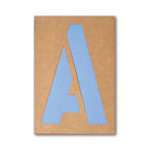 Creative Start Reusable Gothic Stencil Kit - 5" - 45 Pack-The 5" stencil size is ideal for smaller signs, posters, and craft projects requiring clear and consistent lettering