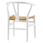 Modway Amish Dining Wood Armchair - White-Arrives Fully Assembled