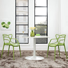 Modway Entangled Dining Set - Green - 2 Pack-PP plastic construction