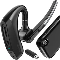 Delton K130 Wireless Noise Canceling Bluetooth Computer Earbud Headset - MS Teams - Black-Wireless Bluetooth connectivity makes the headset compatible with any PC or laptop, all iPhones, and all Android phones