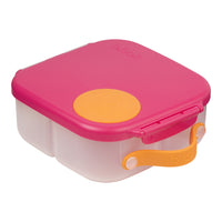 b.box Mini Lunchbox - Strawberry Shake-Flexi whole fruit holder stretches to store whole fruit