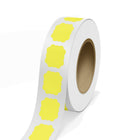 JAM Paper Standard Label Rolls - Vintage Frame Shaped - 2 1/2 x 3 - Neon Yellow - 125 Labels/Roll-Colour: Neon Yellow | Make your mail stand out with colourful shipping address labels.